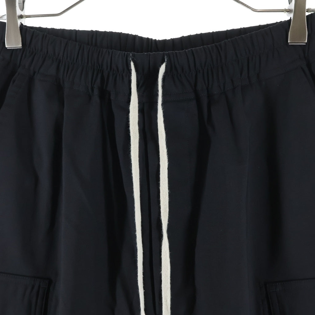 Rick Owens(リックオウエンス) 21AW Cargo Cropped Pants カーゴクロップドパンツ ブラック RU02A5385-ZL