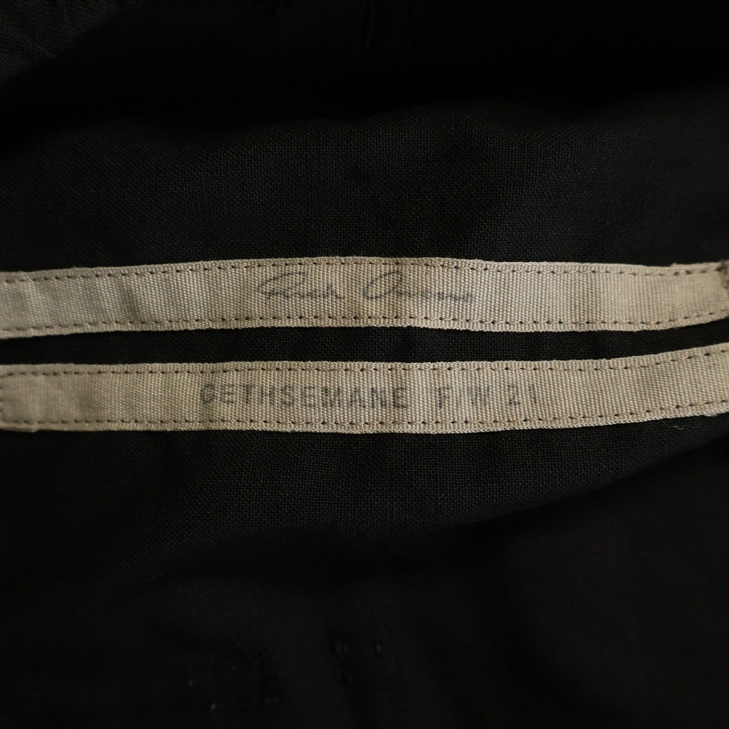 Rick Owens(リックオウエンス) 21AW Cargo Cropped Pants カーゴクロップドパンツ ブラック RU02A5385-ZL