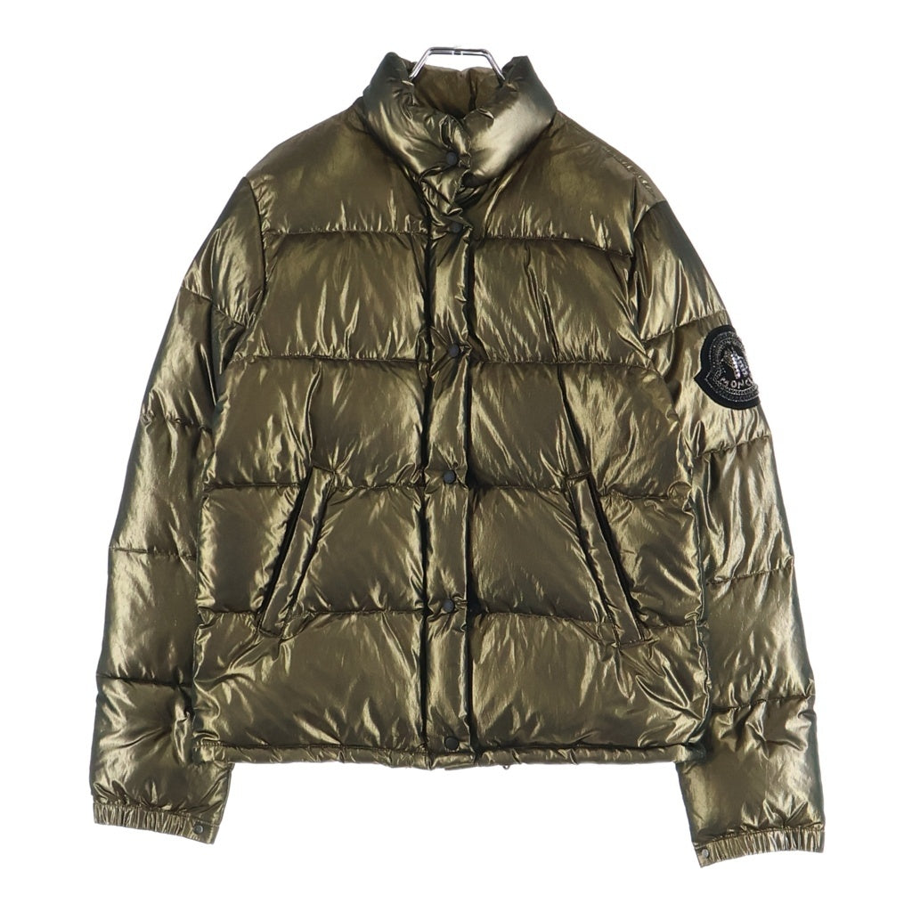 MONCLER(モンクレール) BERGERACフード ナイロン ダウンジャケット ゴールド 45394/50/68950