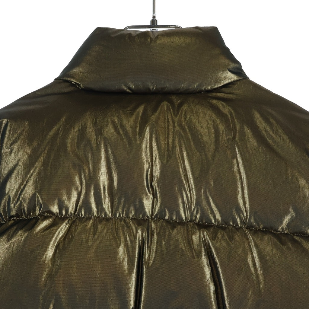 MONCLER(モンクレール) BERGERACフード ナイロン ダウンジャケット ゴールド 45394/50/68950