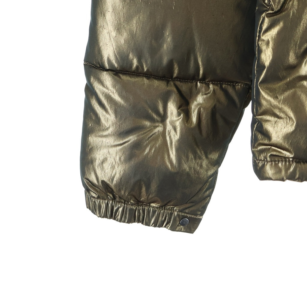 MONCLER(モンクレール) BERGERACフード ナイロン ダウンジャケット ゴールド 45394/50/68950