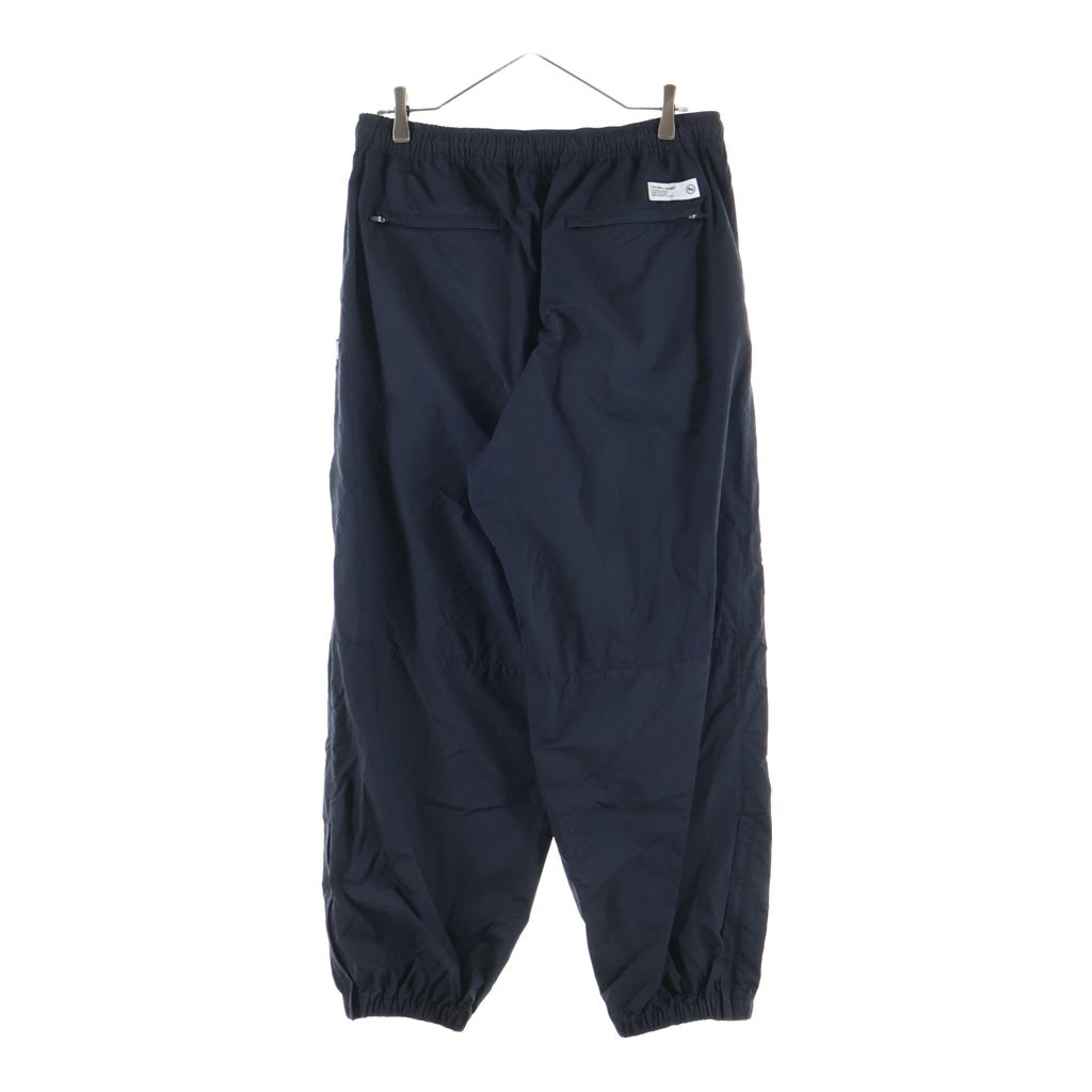 NEIGHBORHOOD(ネイバーフッド) 25SS TRACK PANTS 251TSNH-PYM07 ロゴプリント ナイロン トラックパンツ ブラック 251TSNH-PTM07