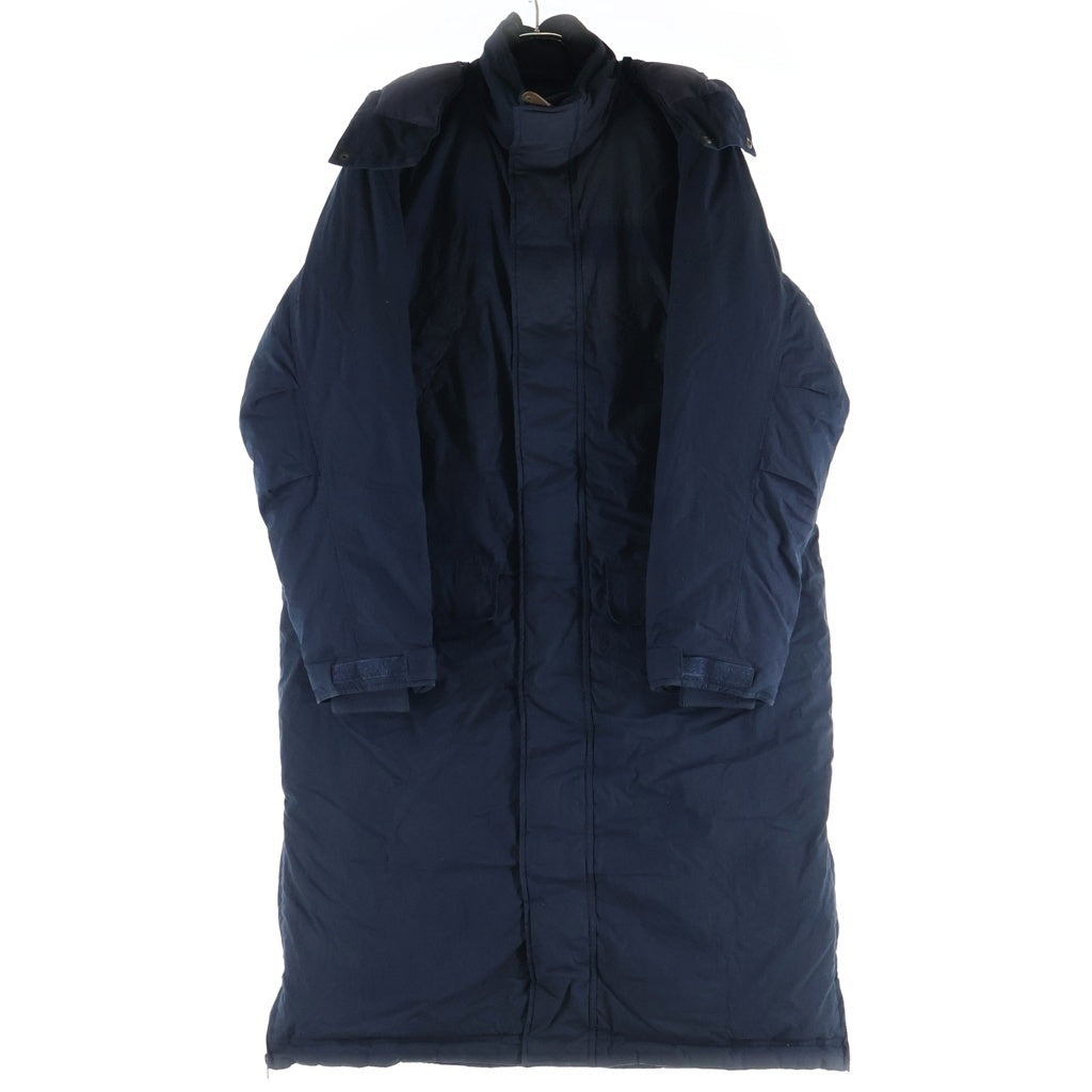 L.L.Bean(エルエルビーン) フーデッド ロングダウンコート ジャケット ネイビー OKV71
