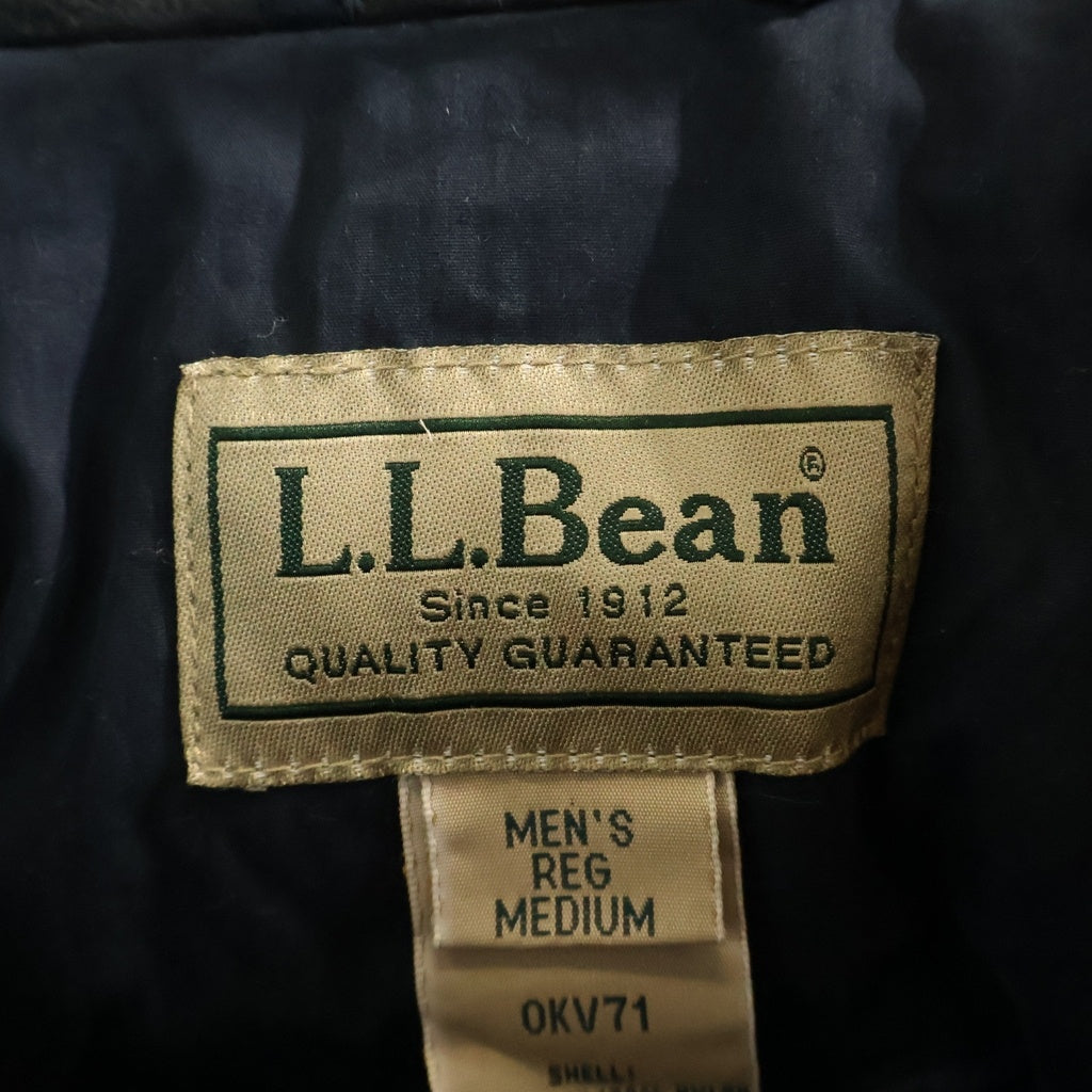 L.L.Bean(エルエルビーン) フーデッド ロングダウンコート ジャケット ネイビー OKV71