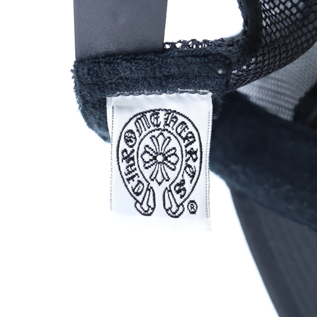 CHROME HEARTS(クロムハーツ) TRUCKER CAP トラッカーキャップ クロスボール付メッシュキャップ 帽子 ブラック/ホワイト