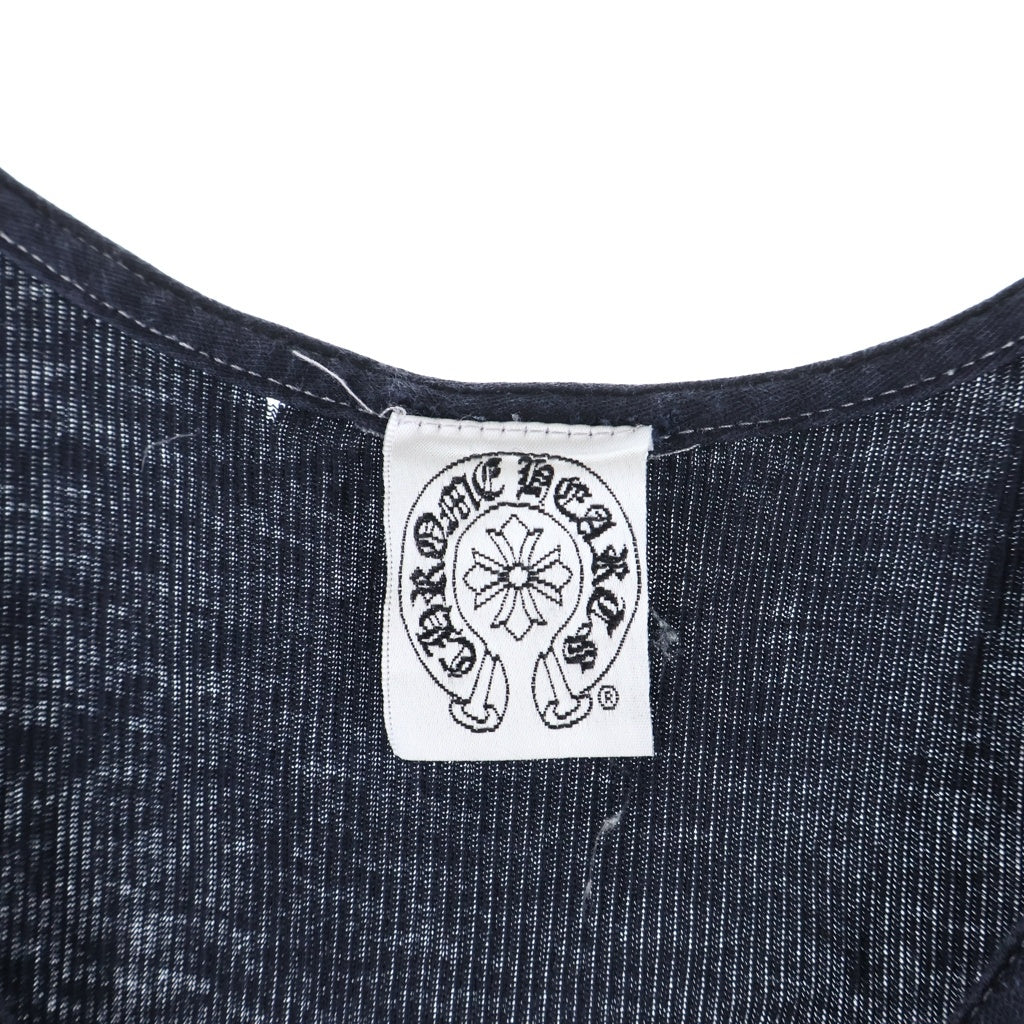 CHROME HEARTS(クロムハーツ) OLD RIB TANK TOP マリブ限定 CHプラス タンクトップ カットソー ブラック