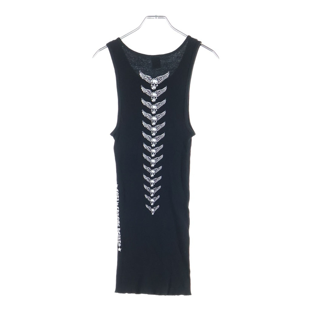 CHROME HEARTS(クロムハーツ) FOTI RIB TANK TOP フォティ タンクトップ カットソー ブラック