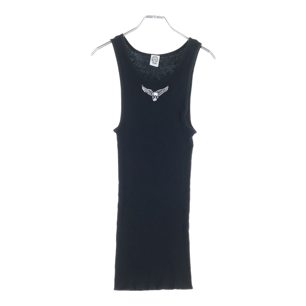 CHROME HEARTS(クロムハーツ) FOTI RIB TANK TOP フォティ タンクトップ カットソー ブラック