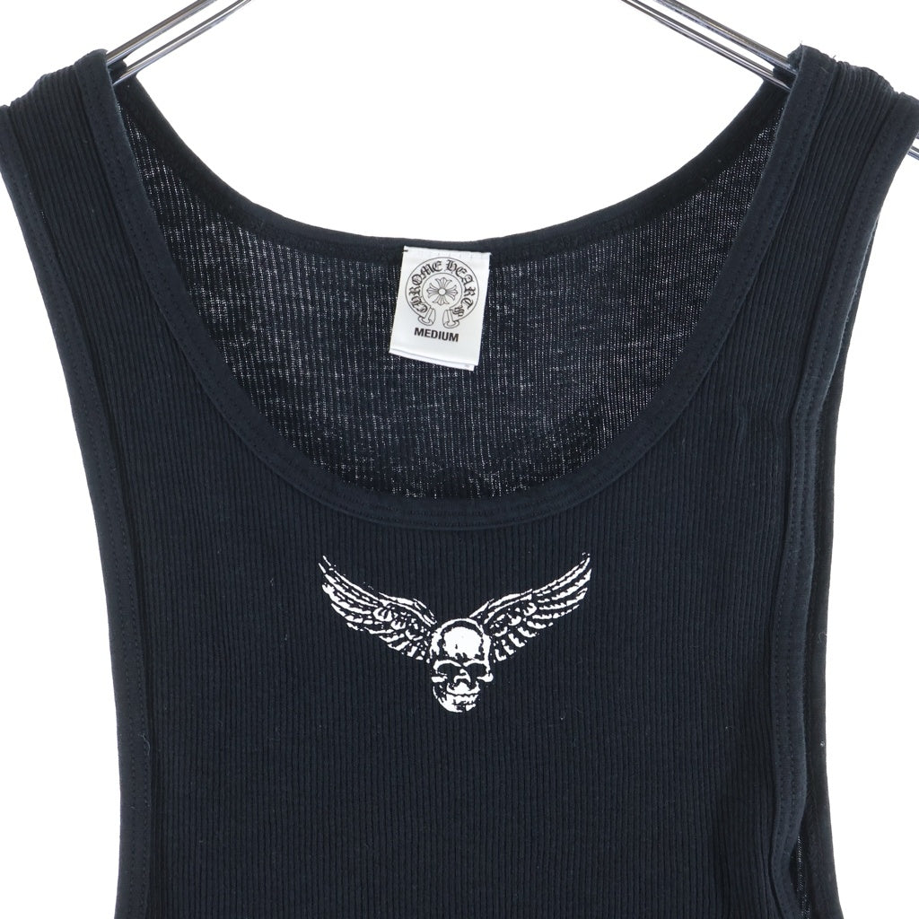 CHROME HEARTS(クロムハーツ) FOTI RIB TANK TOP フォティ タンクトップ カットソー ブラック