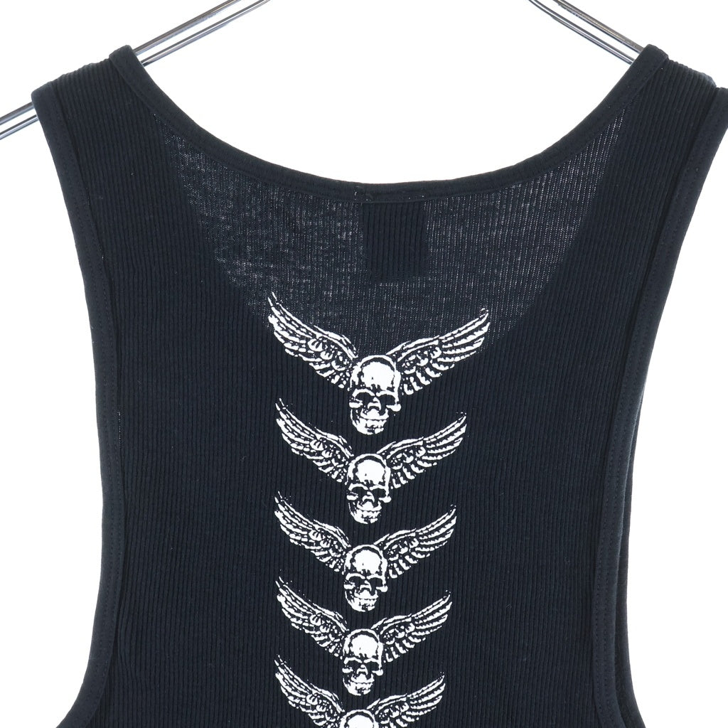 CHROME HEARTS(クロムハーツ) FOTI RIB TANK TOP フォティ タンクトップ カットソー ブラック