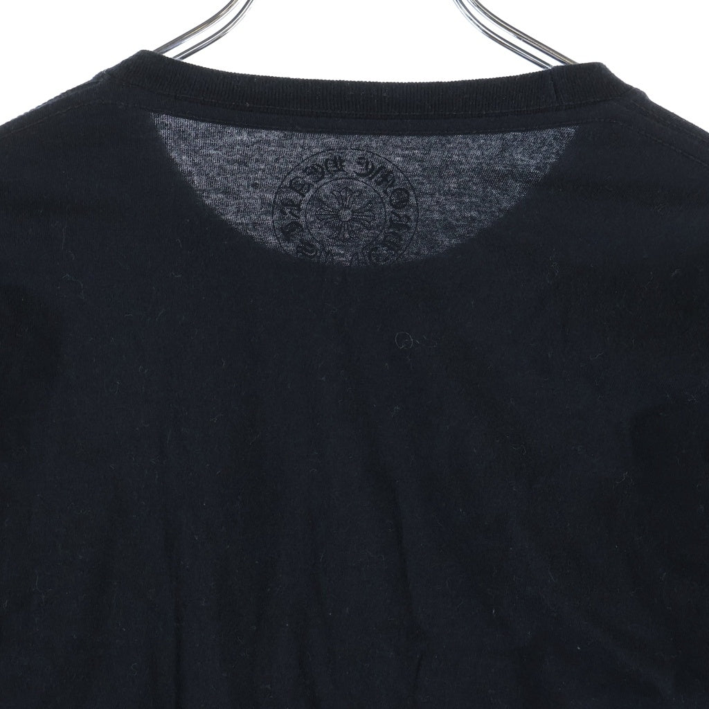 CHROME HEARTS(クロムハーツ) CH PLUS L/S TEE アームプリント 長袖Tシャツ ロンT カットソー ブラック