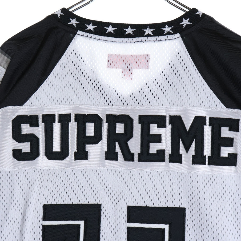 SUPREME(シュプリーム) 25SS Star Football Jersey スター フットボール ジャージ 半袖Tシャツ ブラック