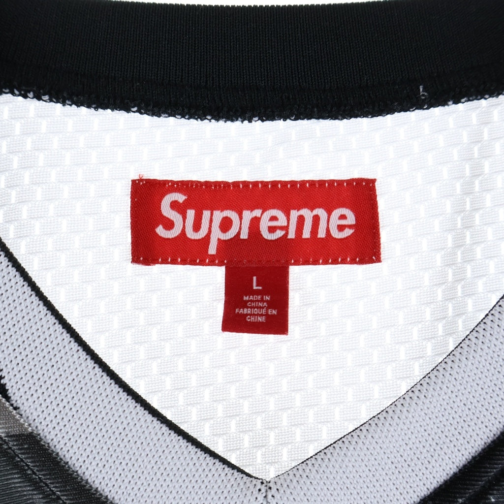 SUPREME(シュプリーム) 25SS Star Football Jersey スター フットボール ジャージ 半袖Tシャツ ブラック