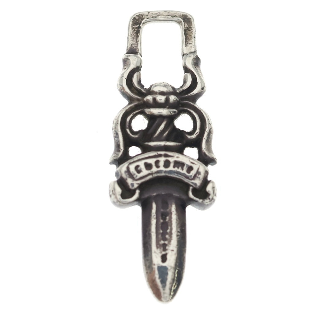 CHROME HEARTS(クロムハーツ) #5 DAGGER ZIP1 ダガージップ シルバーネックレストップ シルバー