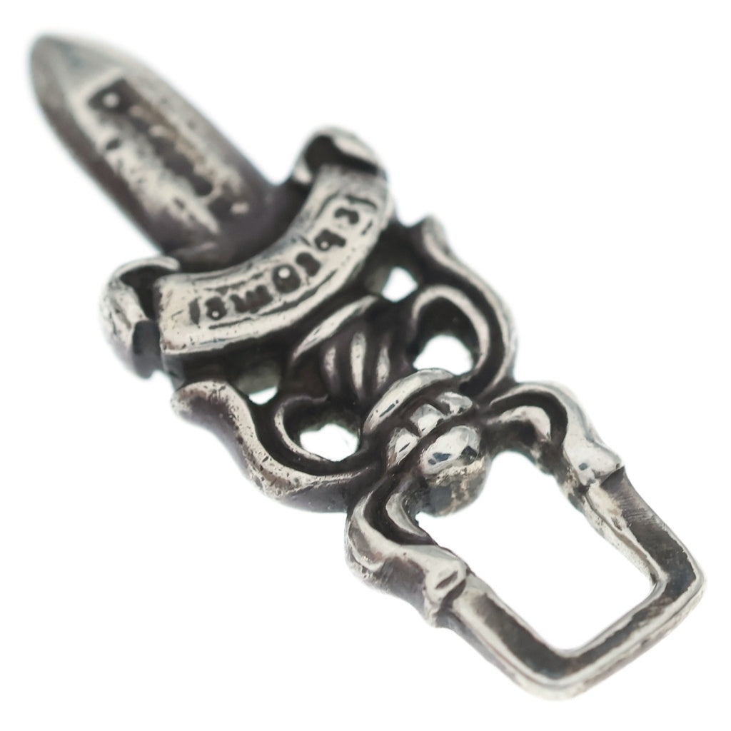 CHROME HEARTS(クロムハーツ) #5 DAGGER ZIP1 ダガージップ シルバーネックレストップ シルバー