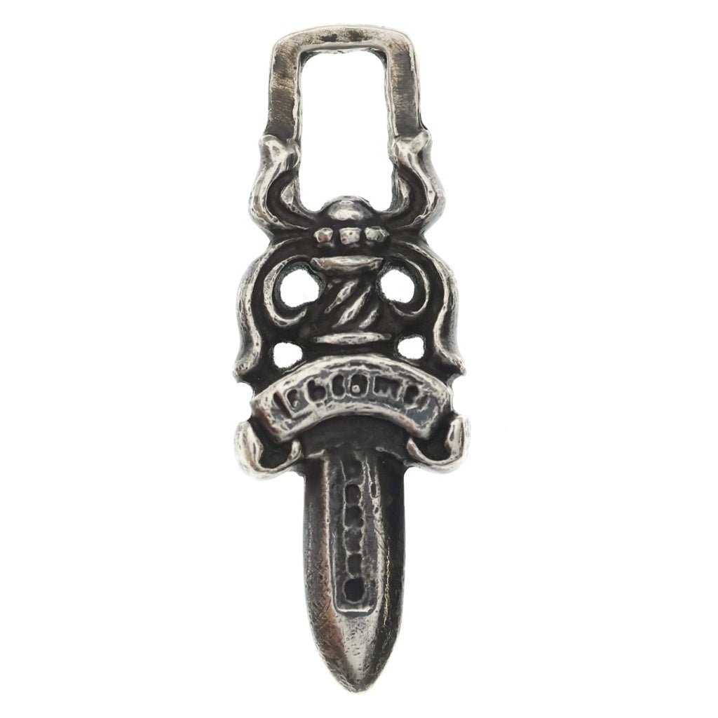 CHROME HEARTS(クロムハーツ) #5 DAGGER ZIP1 ダガージップ シルバーネックレストップ シルバー