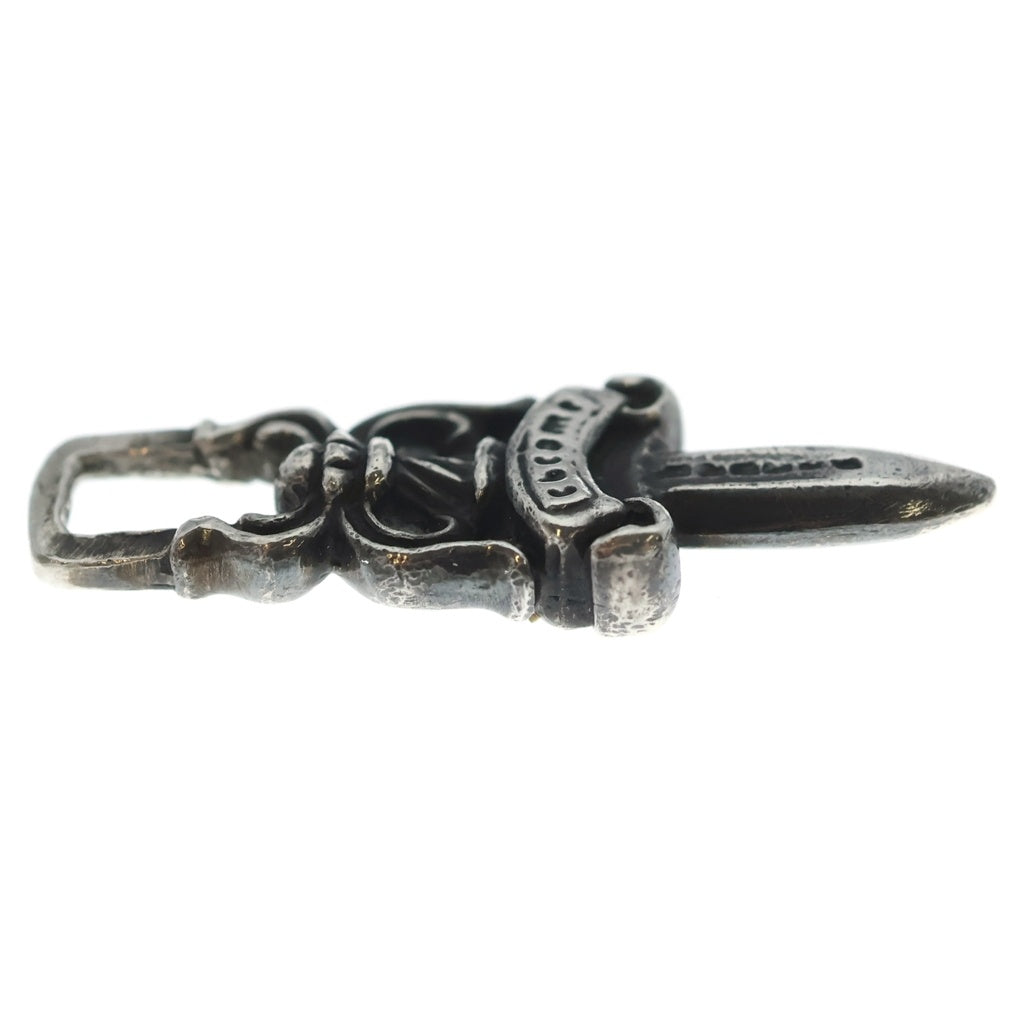CHROME HEARTS(クロムハーツ) #5 DAGGER ZIP1 ダガージップ シルバーネックレストップ シルバー