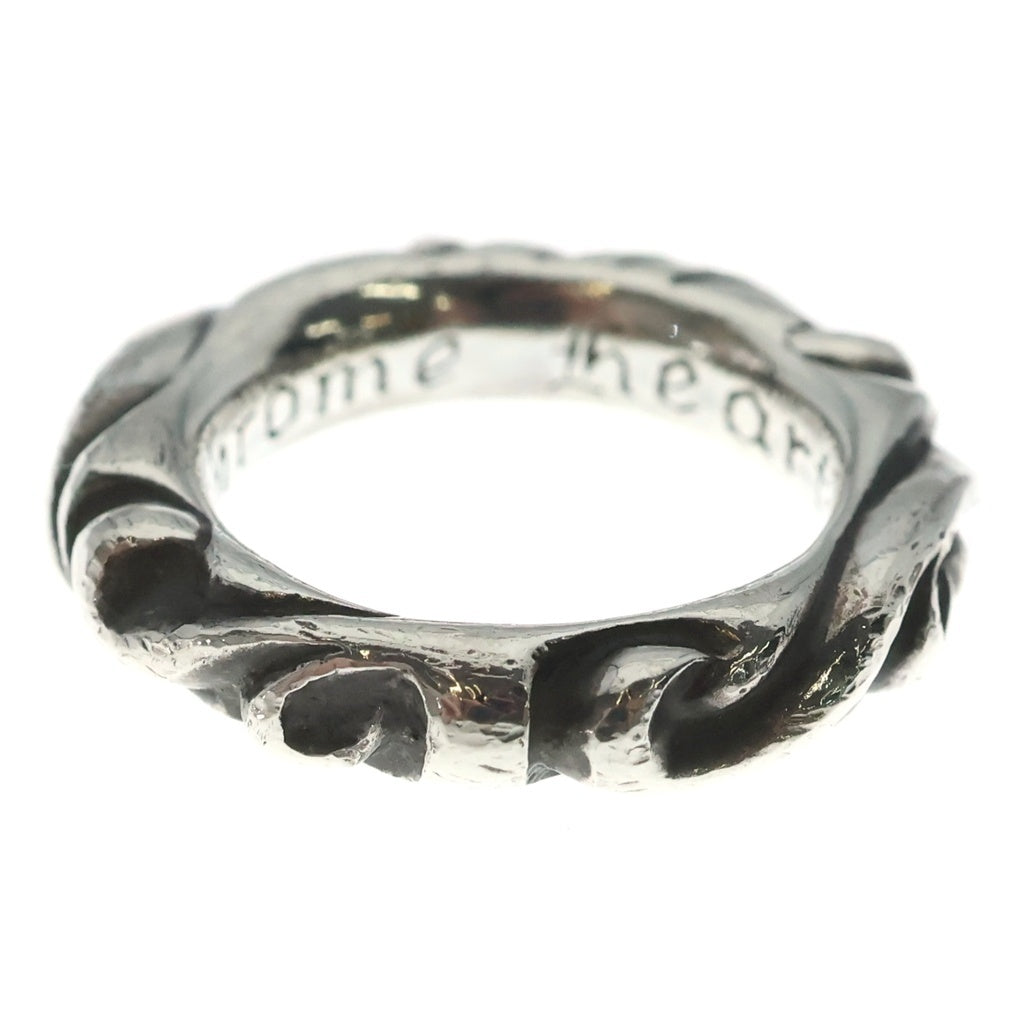 CHROME HEARTS(クロムハーツ) SCRL BAND スクロールバンド リング シルバー BCA351 レディース