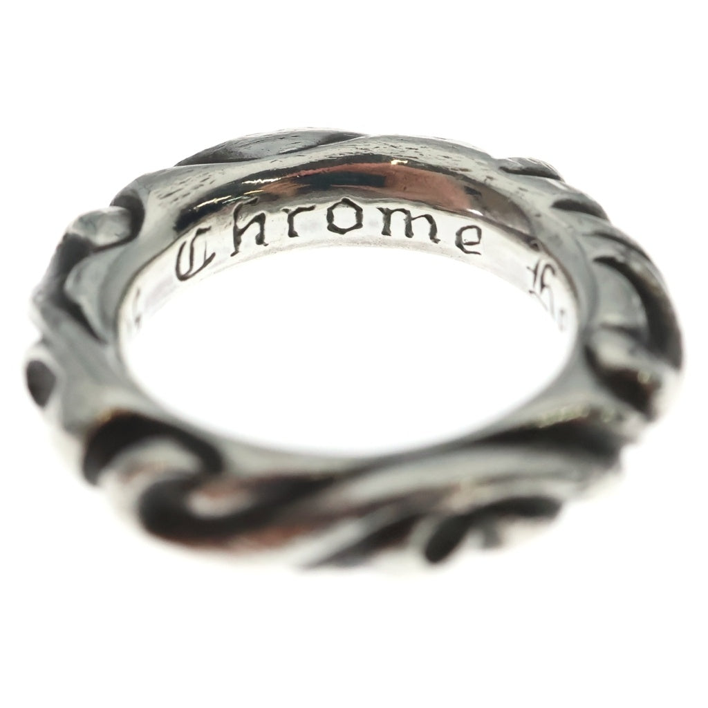 CHROME HEARTS(クロムハーツ) SCRL BAND スクロールバンド リング シルバー BCA351 レディース