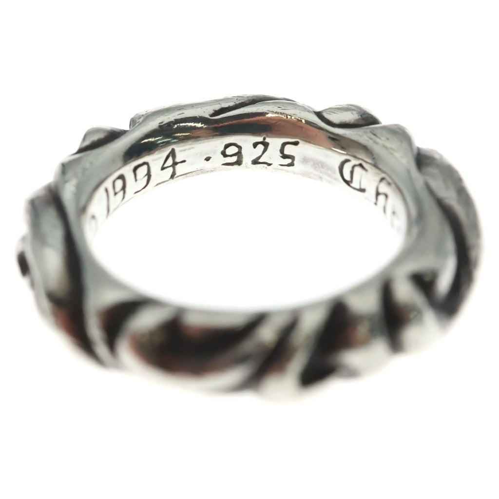 CHROME HEARTS(クロムハーツ) SCRL BAND スクロールバンド リング シルバー BCA351 レディース
