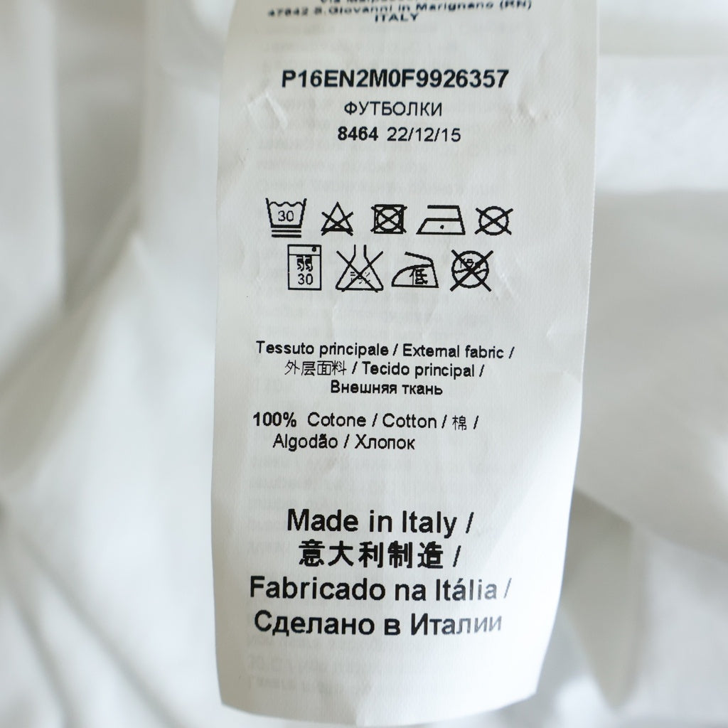 N21 numero ventuno(ヌメロ ヴェントゥーノ) ロゴプリント 半袖Tシャツ カットソー ホワイト