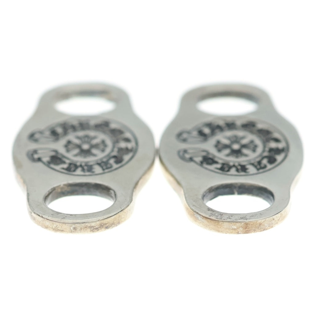 CHROME HEARTS(クロムハーツ) SHOELACE SET V1 シューレース デュブレ 2個セット シルバー BCA313