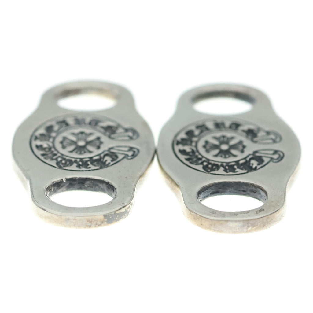 CHROME HEARTS(クロムハーツ) SHOELACE SET V1 シューレース デュブレ 2個セット シルバー BCA313