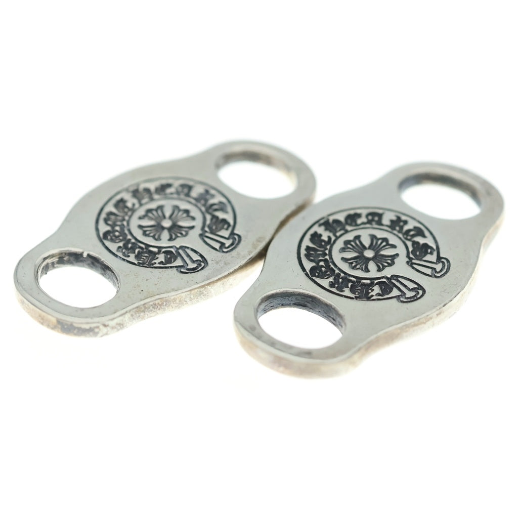 CHROME HEARTS(クロムハーツ) SHOELACE SET V1 シューレース デュブレ 2個セット シルバー BCA313