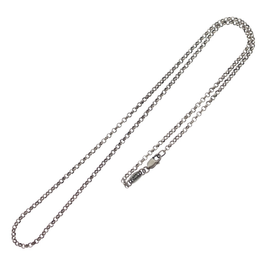 CHROME HEARTS(クロムハーツ) NECKCHAIN R18 ロールチェーンネックレス 18inch シルバー BCA083