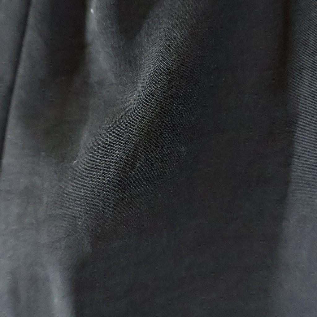 s'yte(サイト) CREPE de CHINE HAKAMA BALLOON PANTS ハカマ バルーンシルエットパンツ ブラック UK-P02-500-1-02