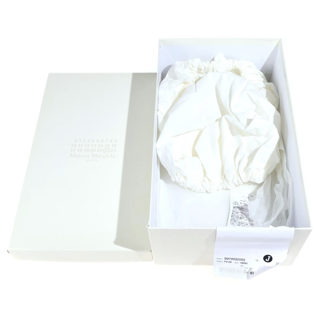 Maison Margiela(メゾンマルジェラ) Bianchetto TABI Lace-up Shoes ペンキ加工 タビ レースアップ レザー シューズ S97WQ0052