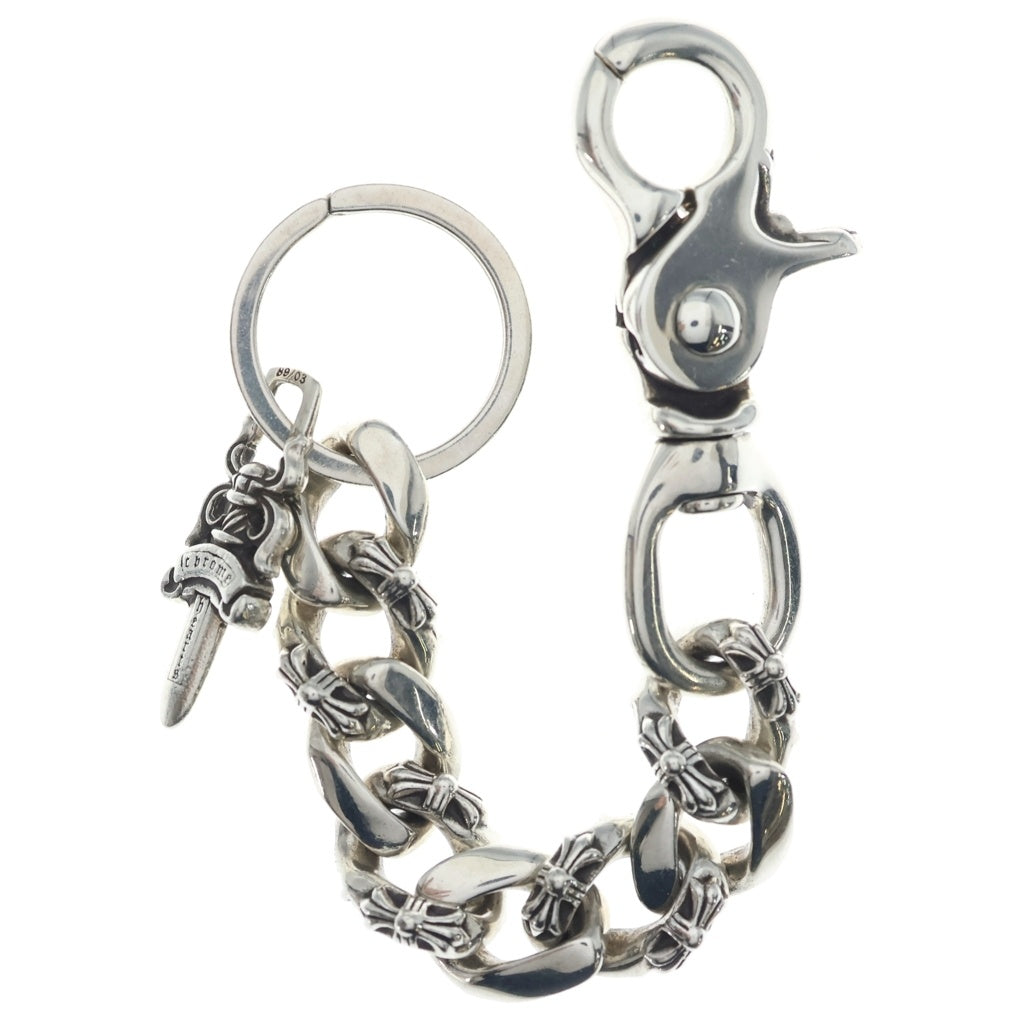 CHROME HEARTS(クロムハーツ) CLP CHN FANCY-L/ロングファンシーリンク キーチェーン シルバー BCA072