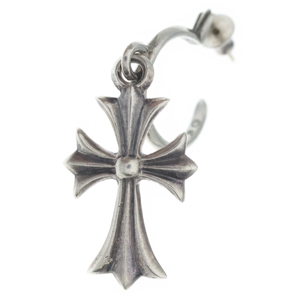 CHROME HEARTS(クロムハーツ) TINY CH CROSS タイニーCHクロス フープピアス シルバー BCA115