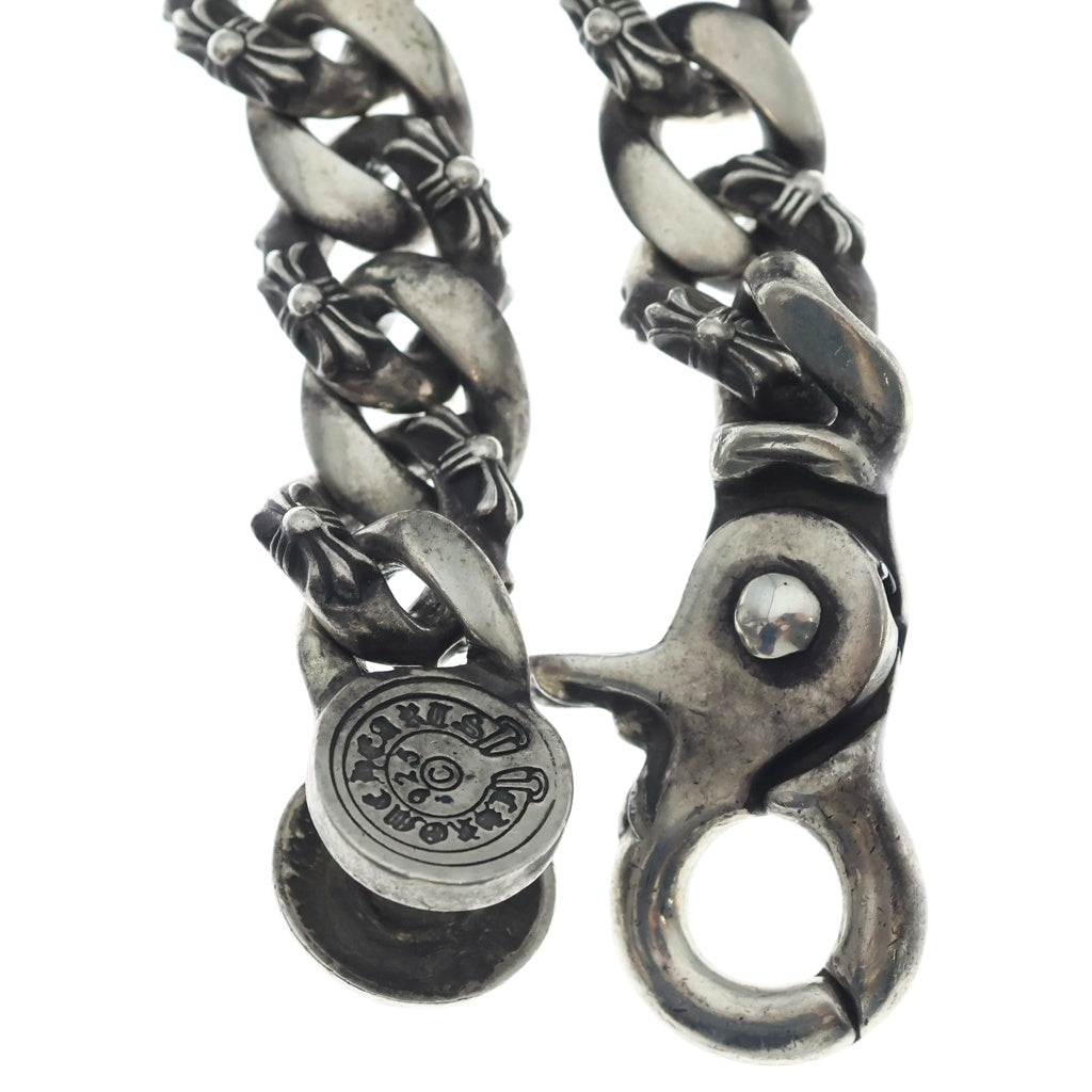 CHROME HEARTS(クロムハーツ) FNCY CHN LNK ファンシーリンククリップブレスレット 15リンク シルバー BCA145