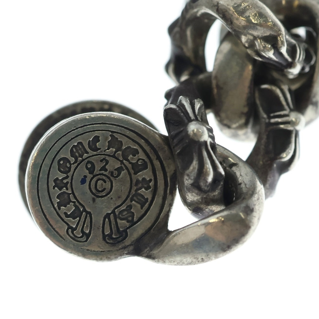 CHROME HEARTS(クロムハーツ) FNCY CHN LNK ファンシーリンククリップブレスレット 15リンク シルバー BCA145
