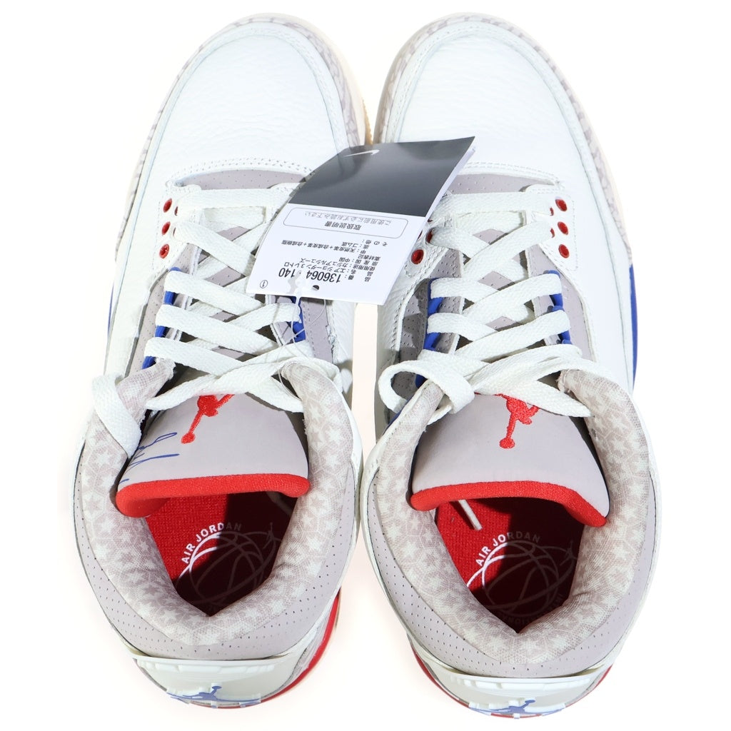 NIKE(ナイキ) AIR JORDAN 3 RETRO エアージョーダン スリー レトロ ハイカットスニーカー ホワイト US8/26cm 136064-140