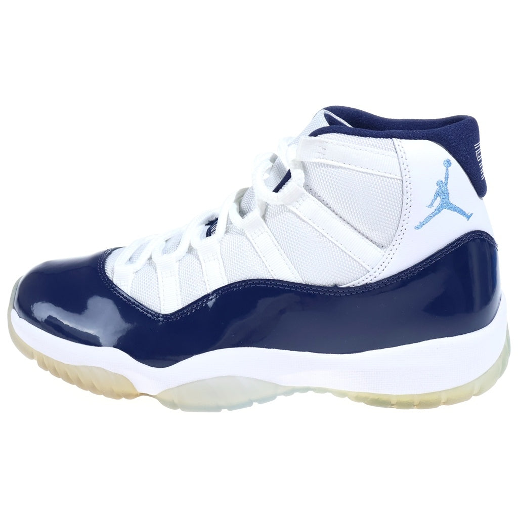 NIKE(ナイキ) AIR JORDAN 11 RETRO WIN LIKE 82 エアジョーダン11 レトロ ウィンライク82 ハイカットスニーカー ホワイト/ブルー US8.5/26.5cm 378037-123