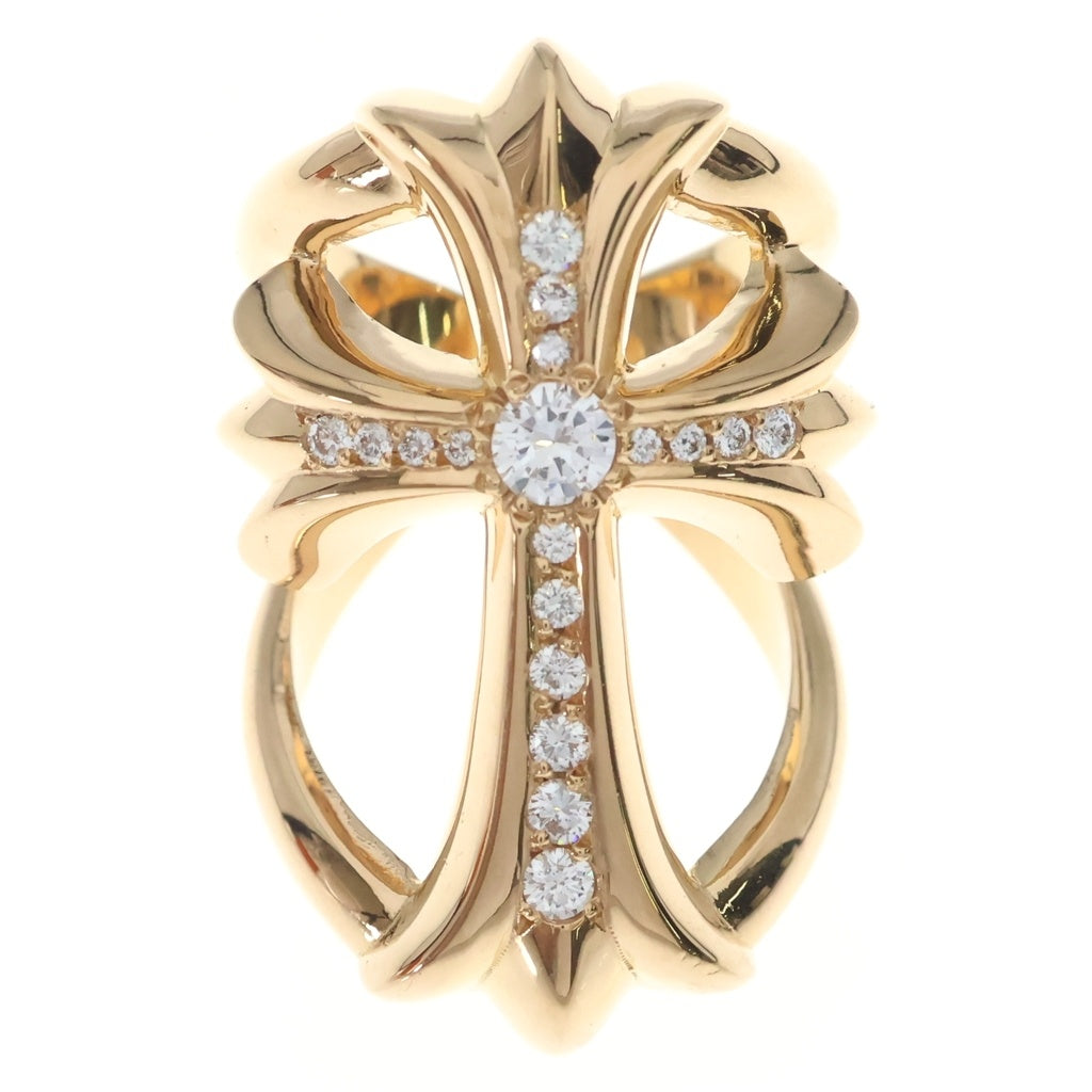 CHROME HEARTS(クロムハーツ) 22K INFINITY CRS P/DIA W/CNTR CTN/インフィニティクロス リング パヴェダイヤ ゴールド