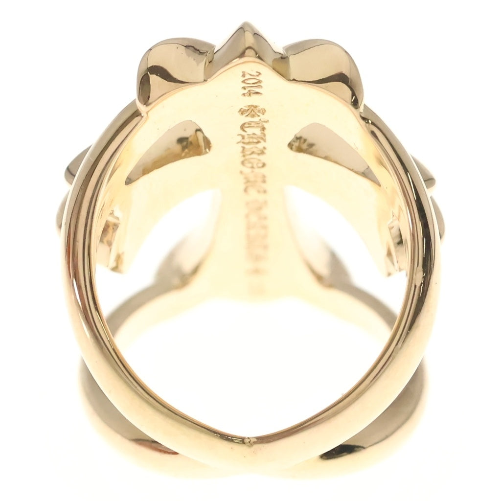 CHROME HEARTS(クロムハーツ) 22K INFINITY CRS P/DIA W/CNTR CTN/インフィニティクロス リング パヴェダイヤ ゴールド