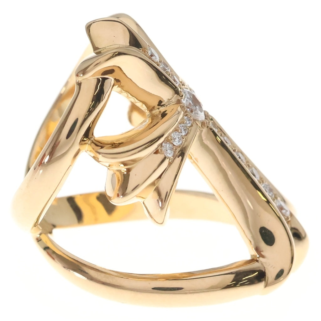 CHROME HEARTS(クロムハーツ) 22K INFINITY CRS P/DIA W/CNTR CTN/インフィニティクロス リング パヴェダイヤ ゴールド