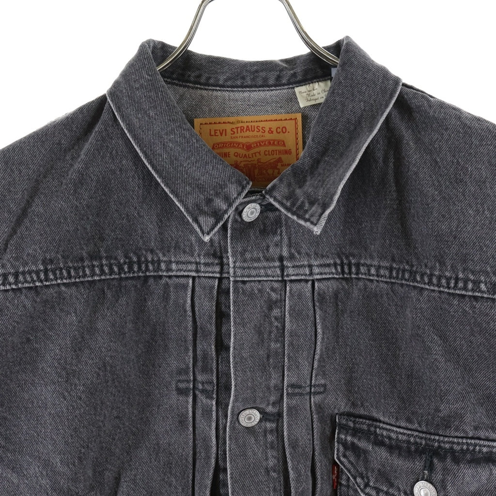 Levi's(リーバイス) 25SS ×UNDERCOVER TYPE I TRACKER JACKET アンダーカバー タイプ ワン トラッカー デニムジャケット ブラック 001YX0000