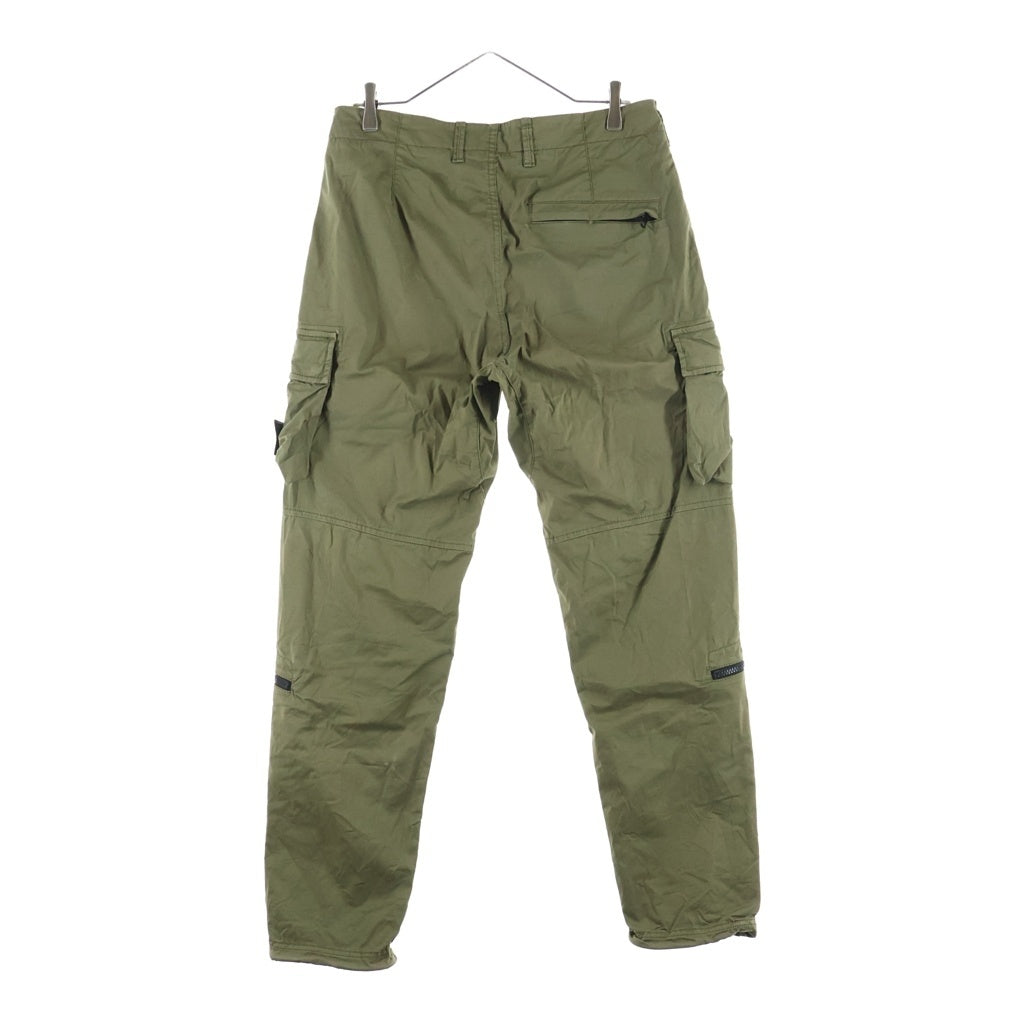 STONE ISLAND(ストーンアイランド) BRUSHED COTTON CARGO PANT ブラッシュド コットン カーゴパンツ カーキ 741530419
