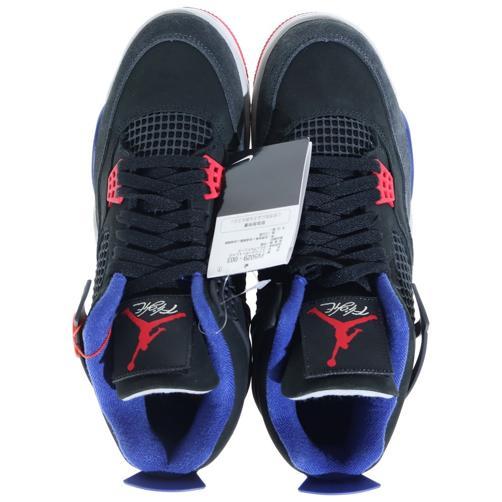 NIKE(ナイキ) JORDAN 4 RARE AIR ジョーダン レア エア ハイカットスニーカー ブラック/レッド US10.5/28.5cm FV5029-003