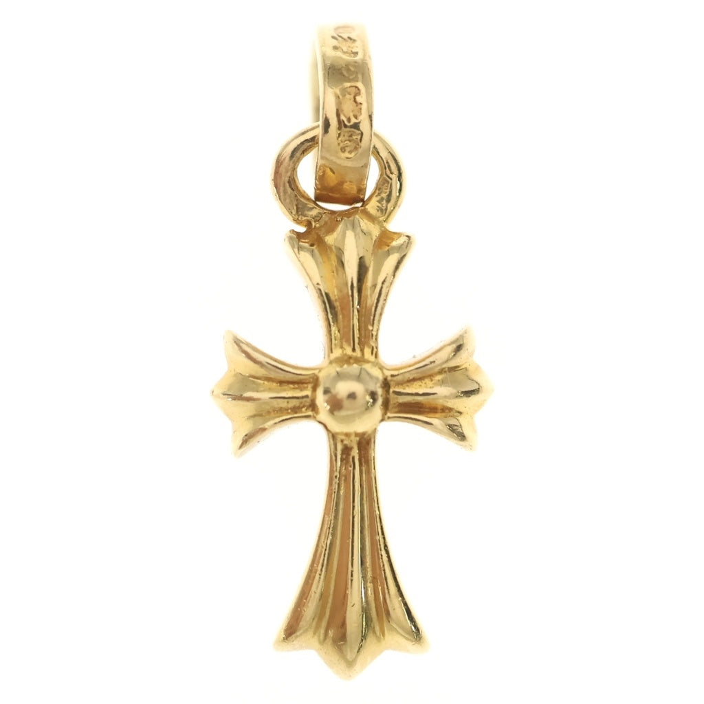 CHROME HEARTS(クロムハーツ) 22K CRS BBYFAT ベイビーファットクロス ペンダントトップ ゴールド BCA037