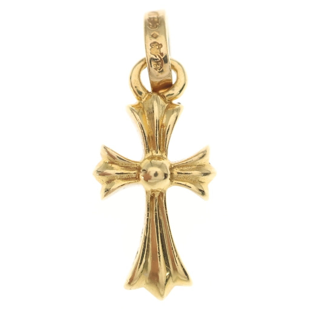 CHROME HEARTS(クロムハーツ) 22K CRS BBYFAT ベイビーファットクロス ペンダントトップ ゴールド BCA037
