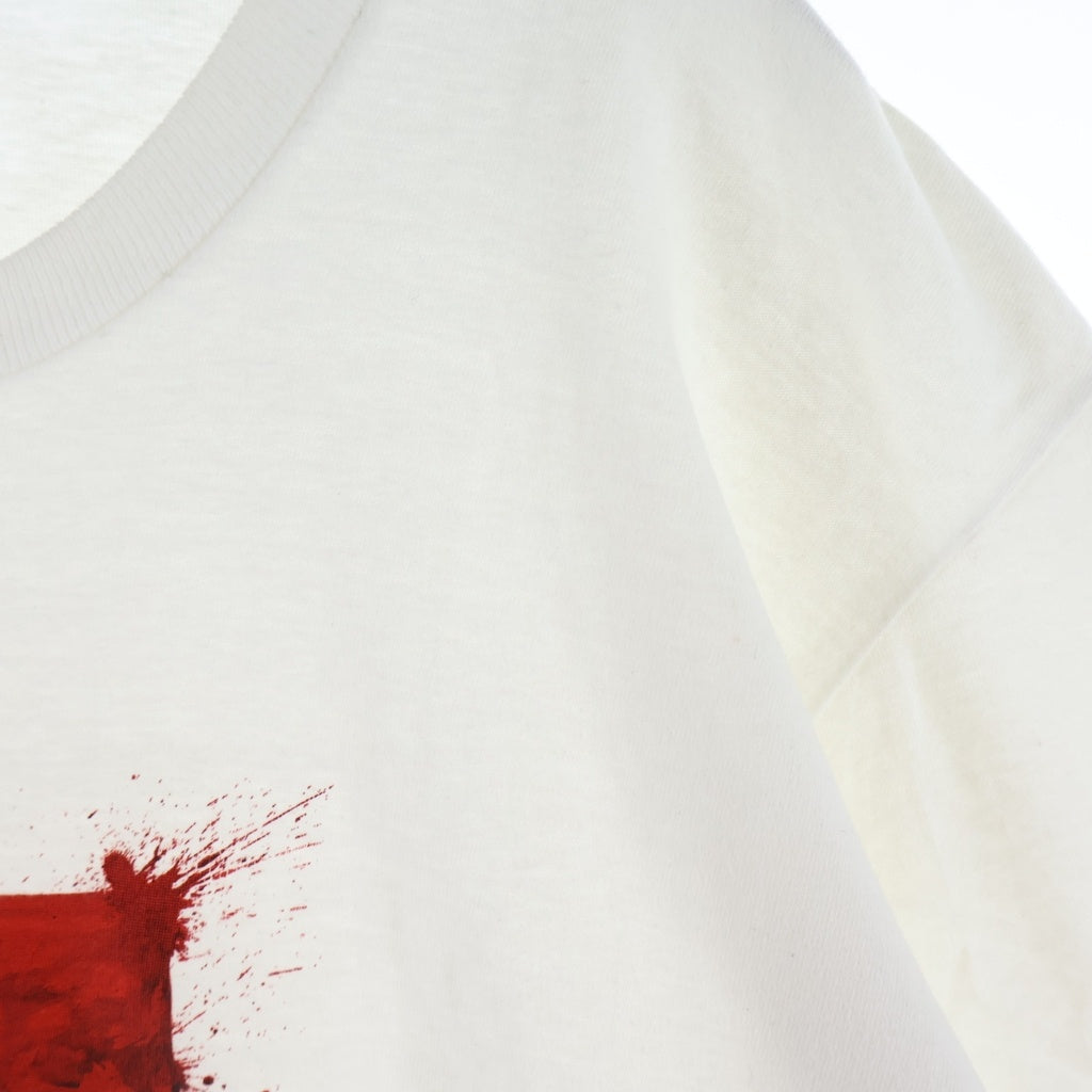 SUPREME(シュプリーム) 22SS Ralph Steadman Box Logo Tee ラルフ スティームマン ボックスロゴデザイン クルーネック カットソー 半袖Tシャツ ホワイト