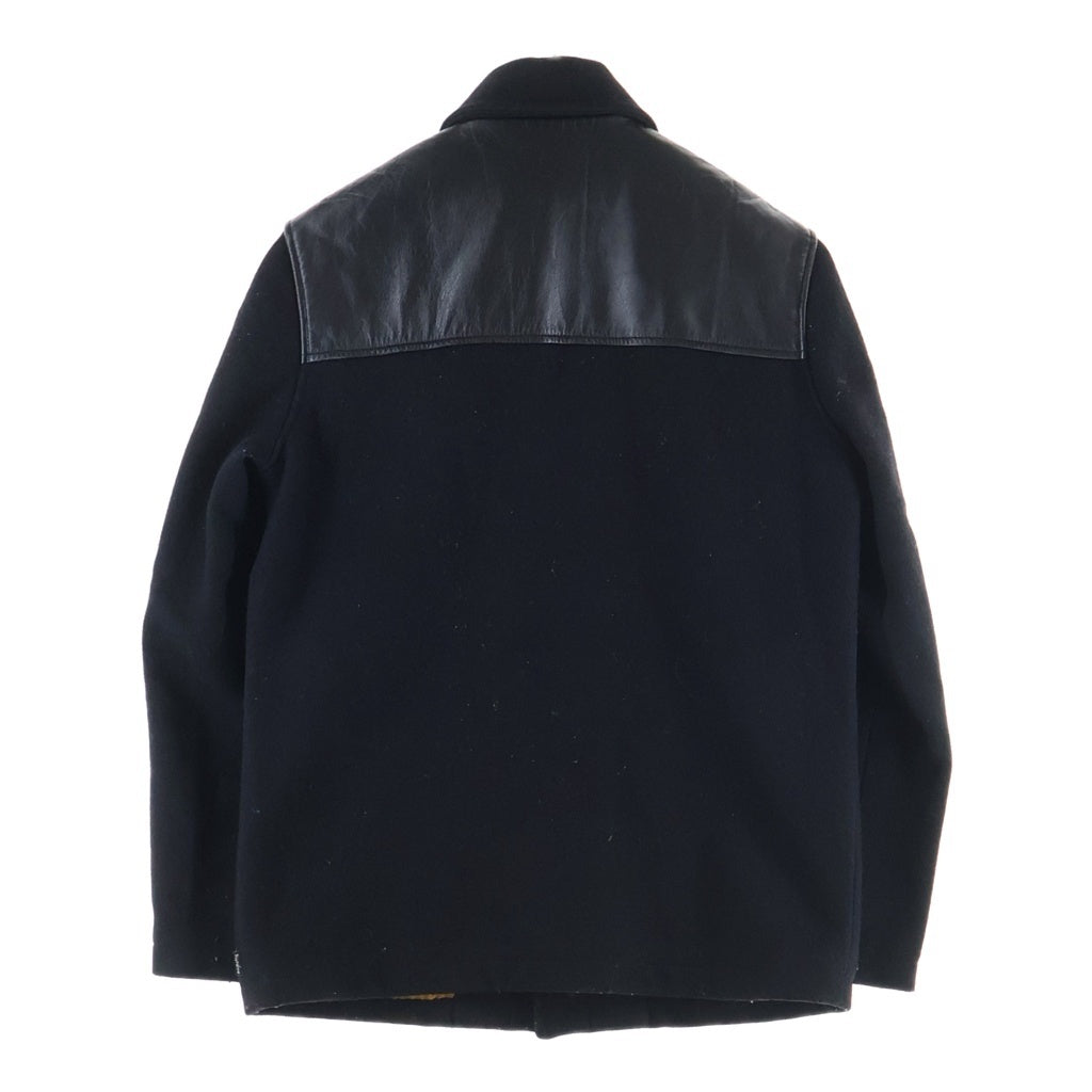SUPREME(シュプリーム) 12AW Donkey Jacket ドンキー レザー切り替え ジャケット ブラック