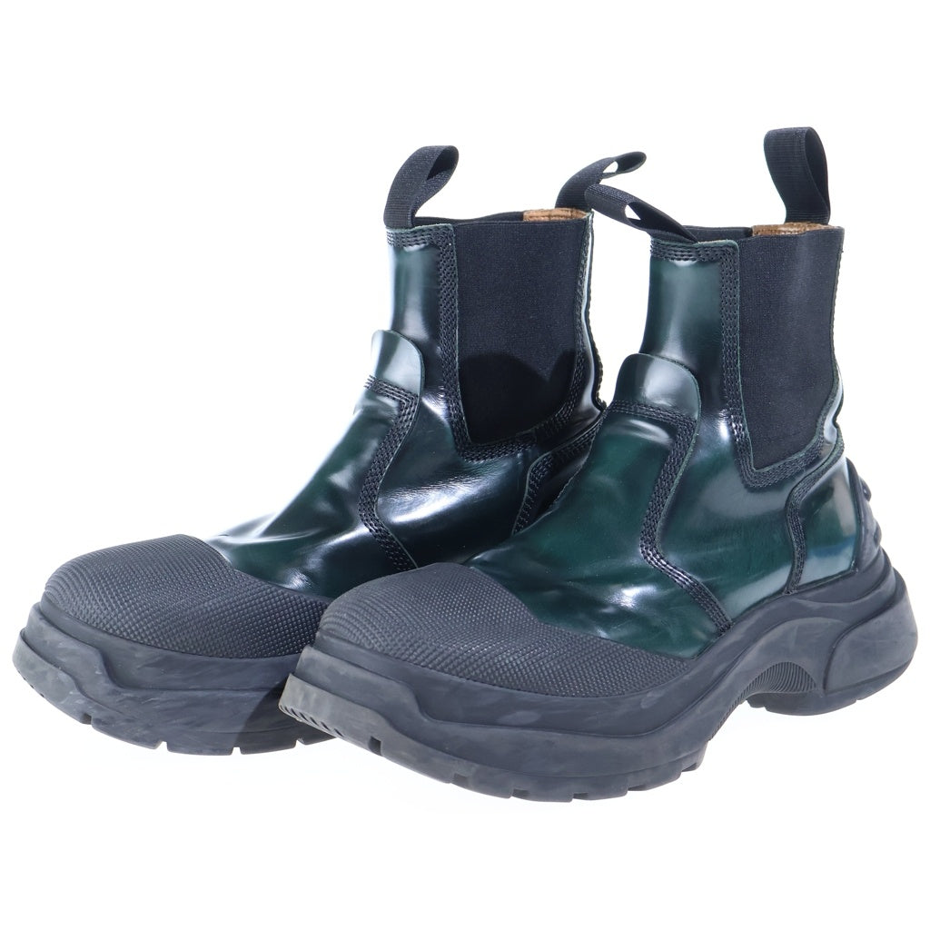 Maison Martin Margiela(メゾンマルタンマルジェラ) Alex Chelsea Boots アレックス サイドゴアブーツ ブラック/グリーン
