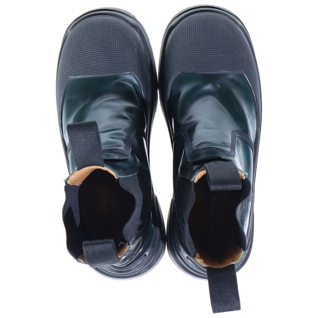 Maison Martin Margiela(メゾンマルタンマルジェラ) Alex Chelsea Boots アレックス サイドゴアブーツ ブラック/グリーン
