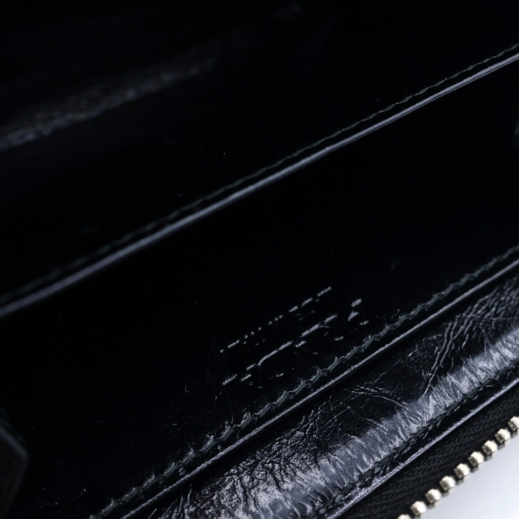 PRADA(プラダ) トライアングルロゴ ソフトルックス コインケース ウォレット ブラック 2MM003 レディース